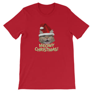 Meowy Christmas Unisex T-Shirt