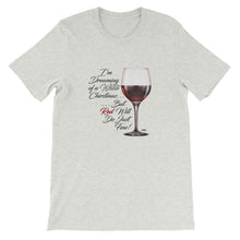 White and Red Christmas Unisex T-Shirt