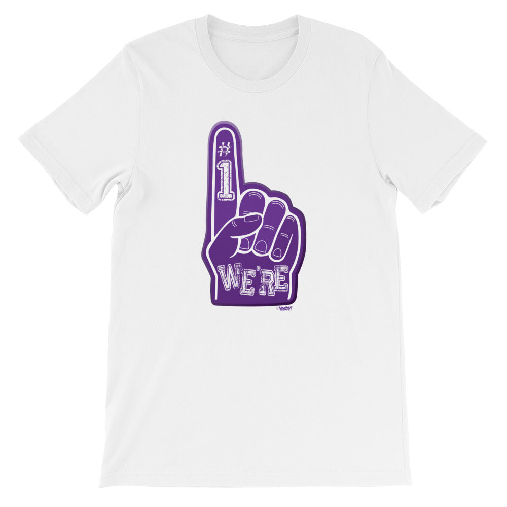 We're #1 T-Shirt - Purple Finger