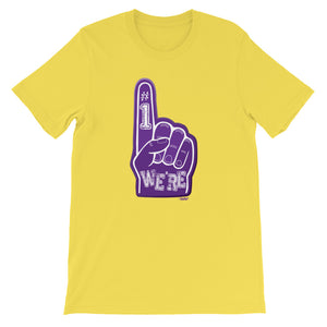 We're #1 T-Shirt - Purple Finger